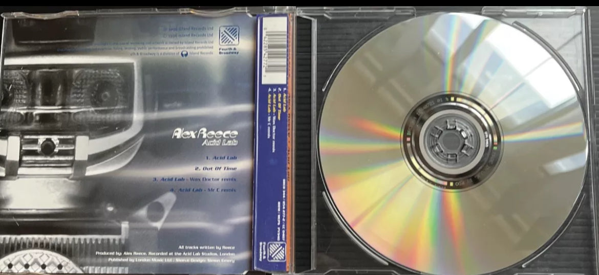 ALEX REECE ACID LAB (CD 1996) Used very good