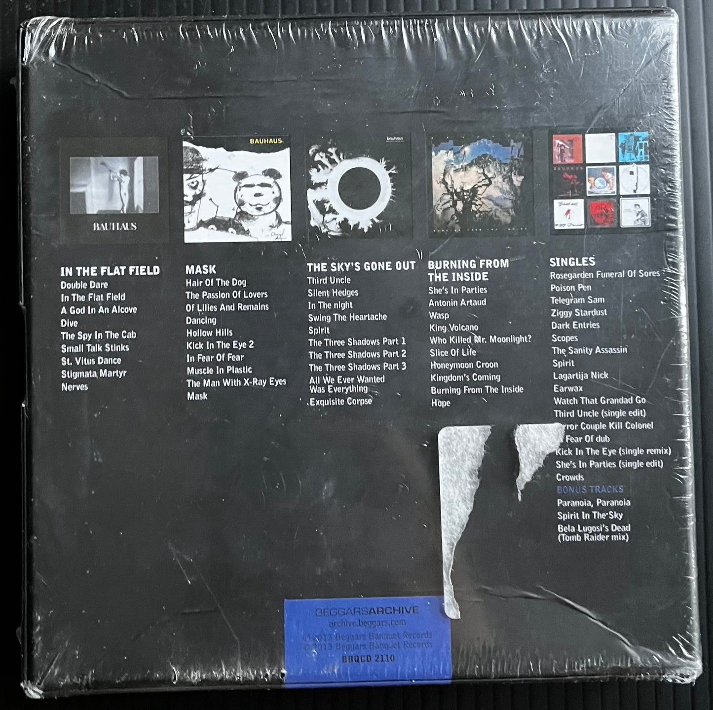 Bauhaus CD Box Set 5 discs (2013) Brand New
