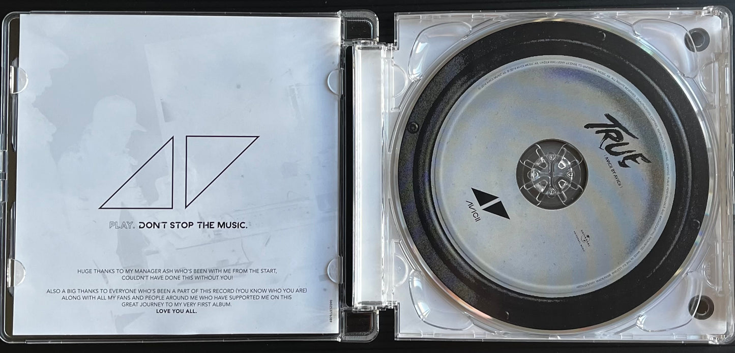 Avicii : TRUE (Avicii By Avicii) CD (2014) (B056) Used very good