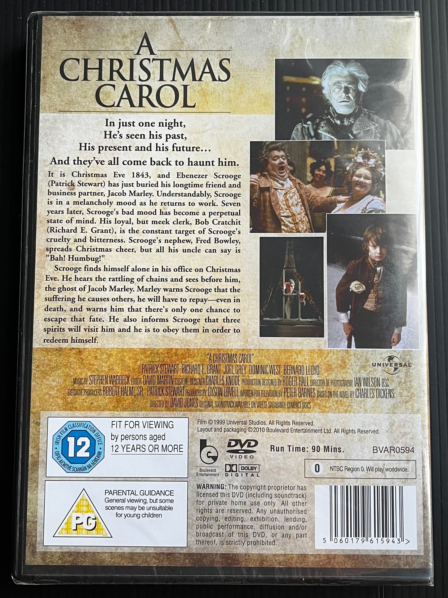 A Christmas Carol DVD (2010) Brand New