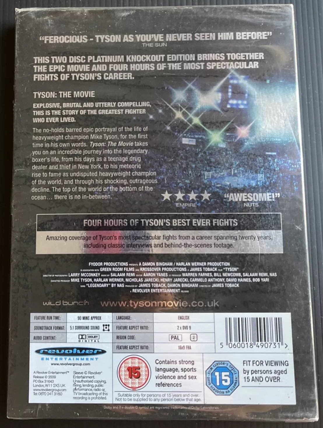 Tyson - The Movie DVD (2009) James Toback - Brand New (76)