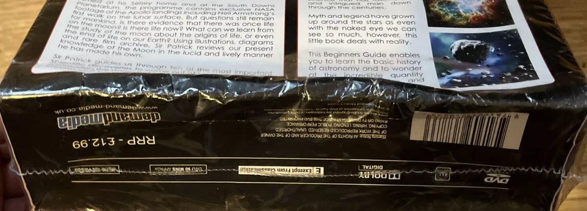 A Beginner Guide to Astronomy (DVD, David Geddes) Brand New ( Crushed packaging)