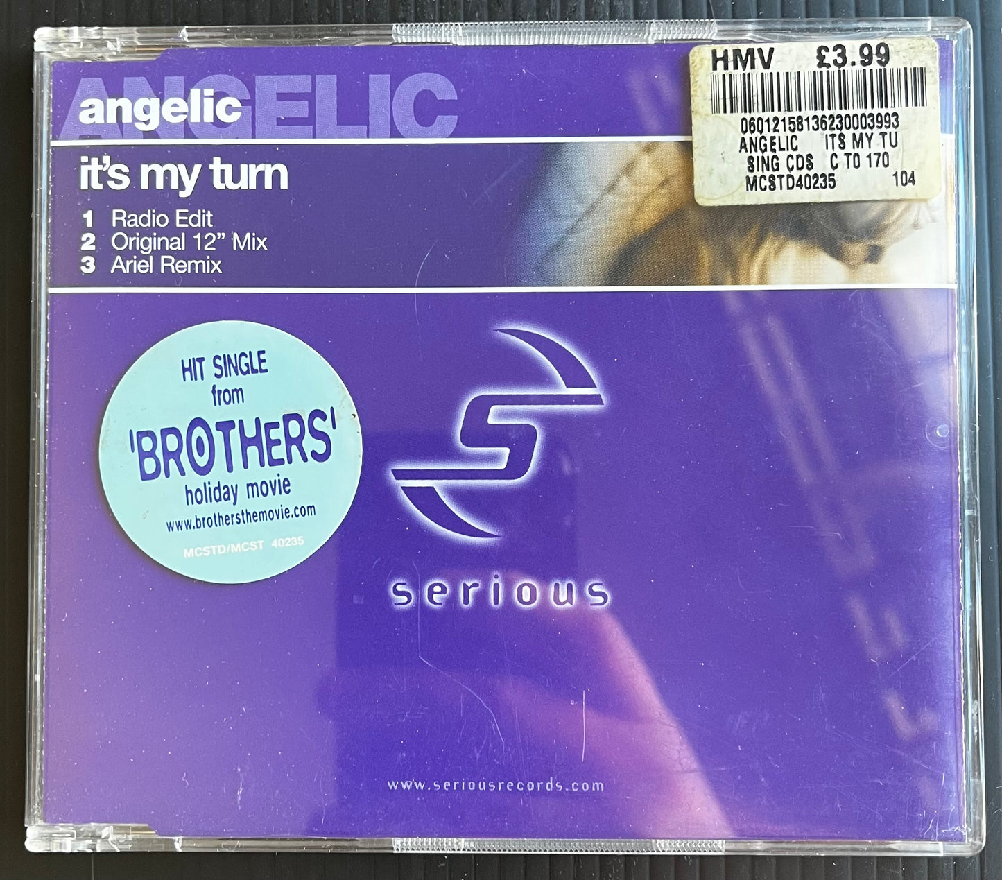 ANGELIC- IT'S MY TURN CD Used Very good