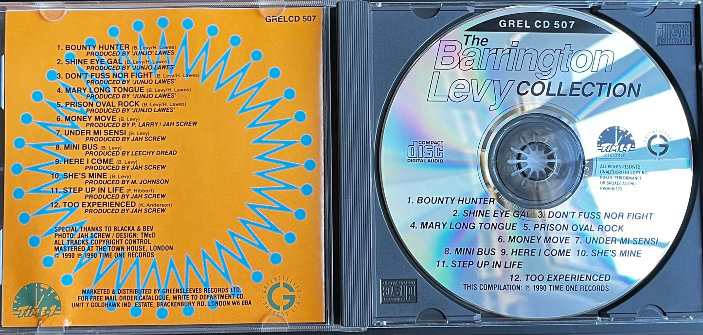 Barrington Levy - The Barrington Levy Collection 1990 CD (B015) Used very good