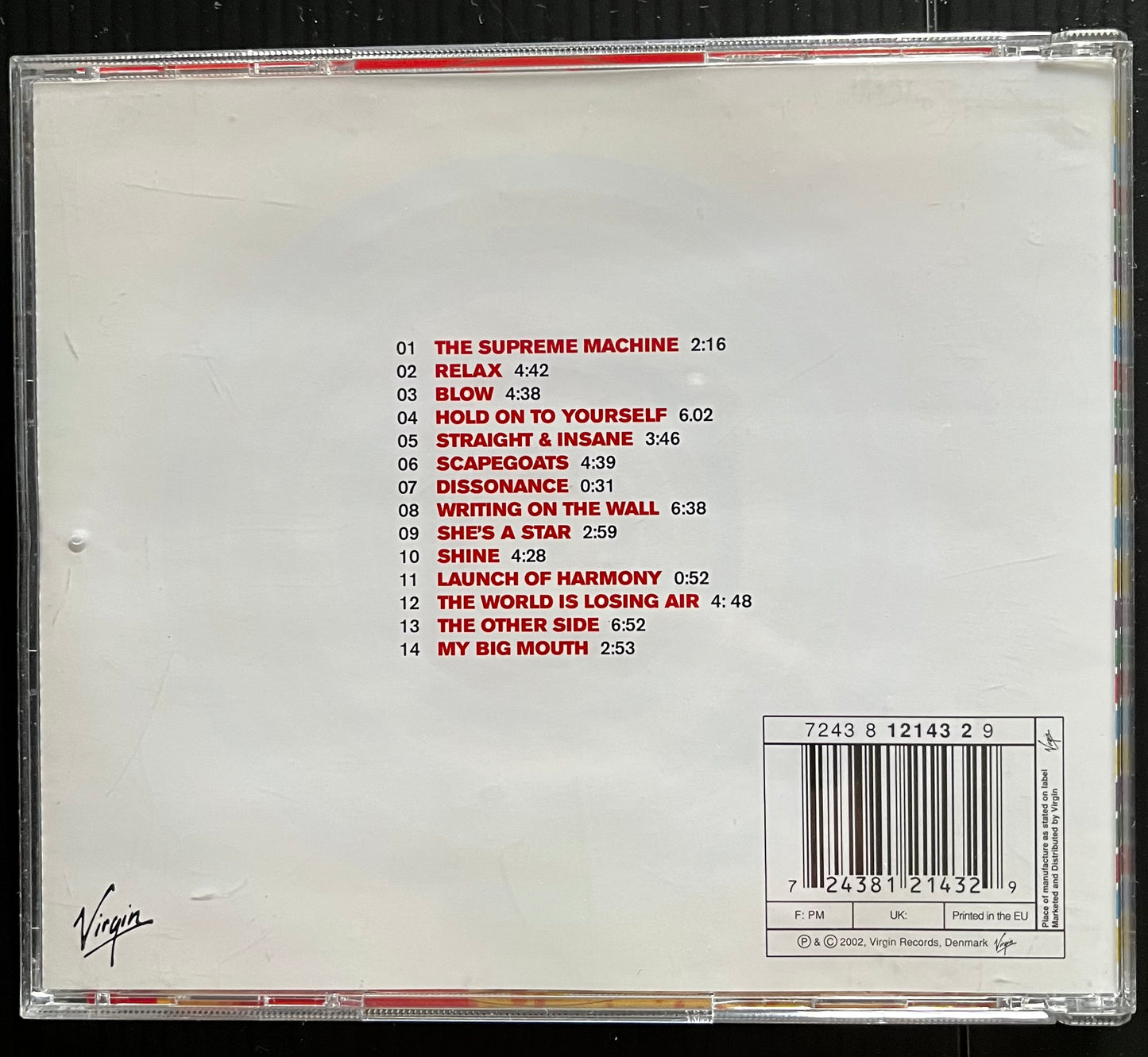 Baal - The Supreme Machine CD (B049) Used very good