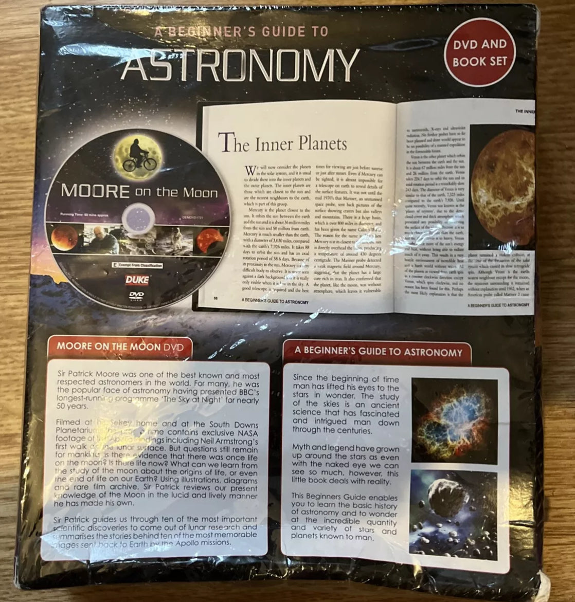 A Beginner Guide to Astronomy (DVD, David Geddes) Brand New ( Crushed packaging)