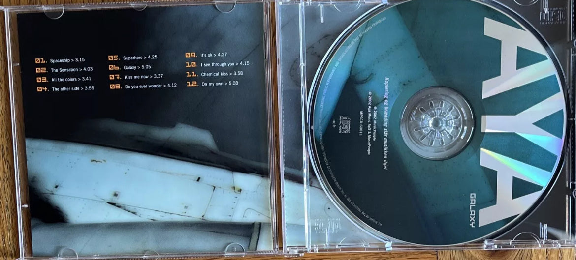 Aya -Galaxy CD, 2002 Used Very Good