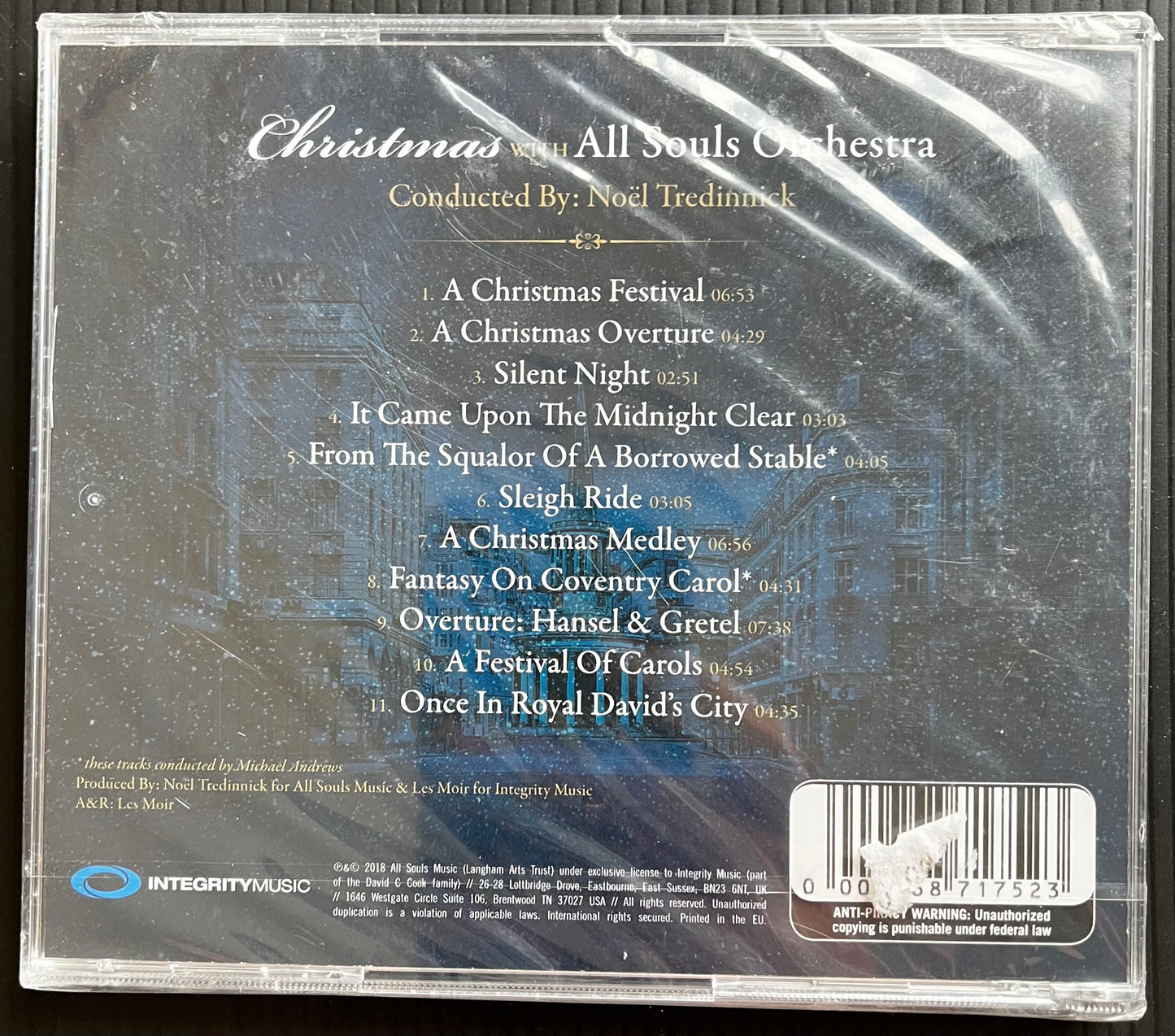 All Souls Orchestra - Prom Praise: A Christmas Festival CD Brand New