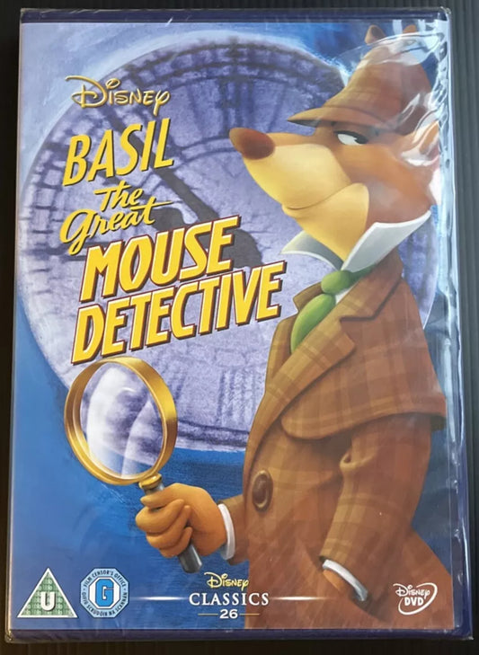 Basil the Great Mouse Detective DVD (2002) (R9)Brand New