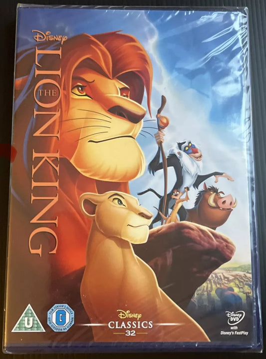 'The Lion King' DVD  (R10) Brand New