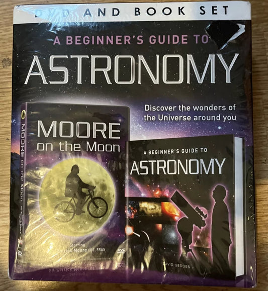 A Beginner Guide to Astronomy (DVD, David Geddes) Brand New ( Crushed packaging)