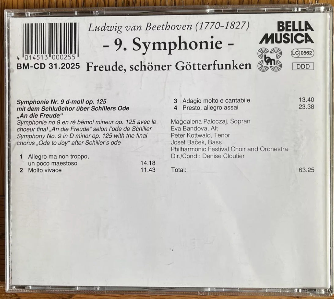 9. Symphonie: Freude, schöner Götterfunken by Philh.Cho... | CD |