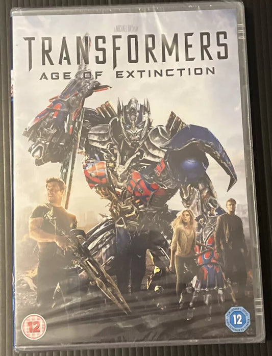 Transformers: Age of Extinction DVD Mark Wahlberg (2014) Brand New (45)
