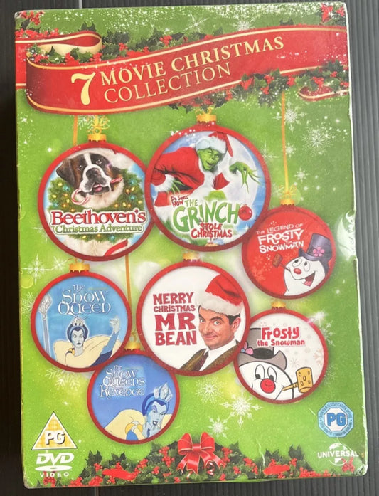7 Movie Christmas Collection [DVD] Brand New (50)