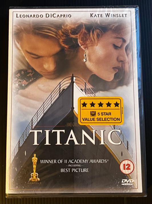 Titanic - Leonardo DiCaprio, Kate Winslet - DVD, Brand New (R19)