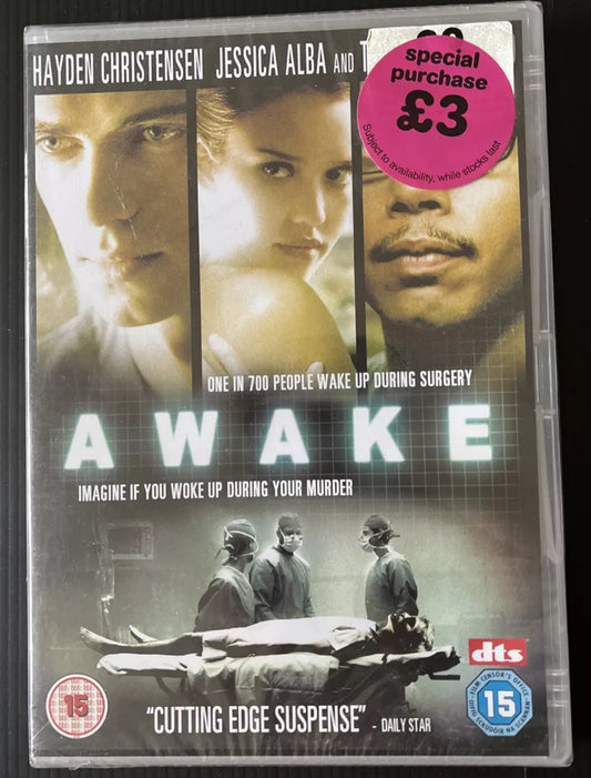 Awake - DVD - Brand New