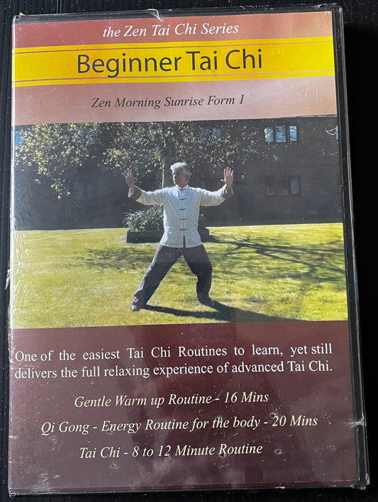 Beginner Tai Chi Zen Morning Sunrise Form (2008) DVD Brand new