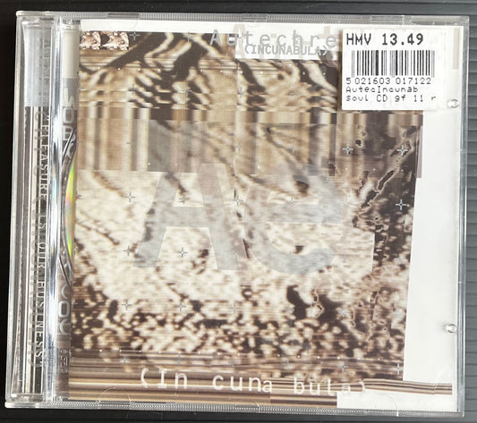 Autechre Incunabula warp CD 17 CD (2001)(B012) Used very good