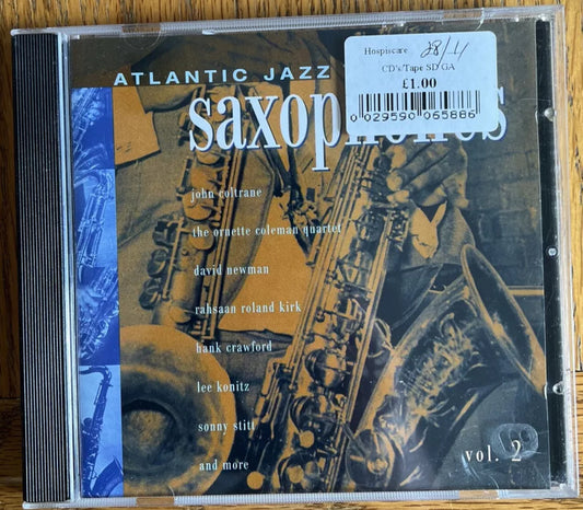 Atlantic Jazz Sax. Vol.2 CD Used Very good